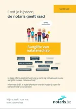 cover brochure aangifte van nalatenschap  cover brochure aangifte van nalatenschap