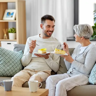 moeder en zoon thuis  moeder en zoon thuis